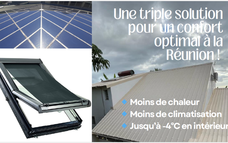 La triple solution pour un confort durable à La Réunion